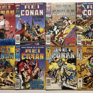Rei Conan - Coleção Completa 1-8 Ed. Abril