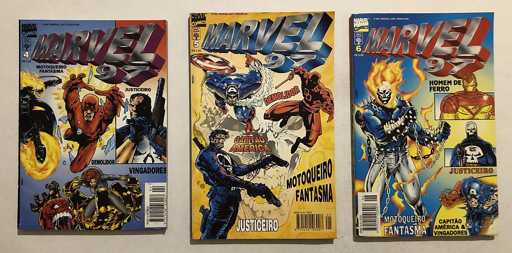 Marvel 97 Completa - Ed. Abril 1997 - Imagem 4