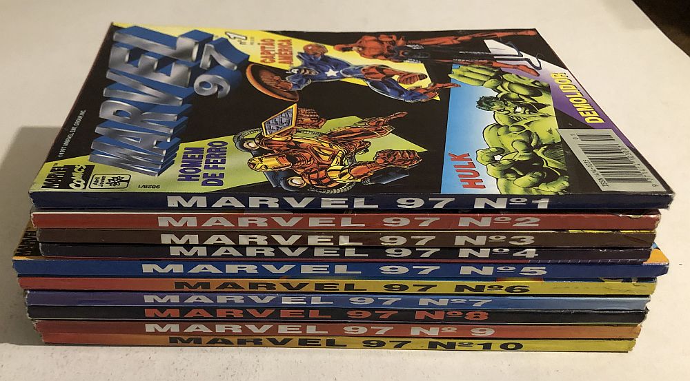 Marvel 97 Completa - Ed. Abril 1997 - Imagem 8