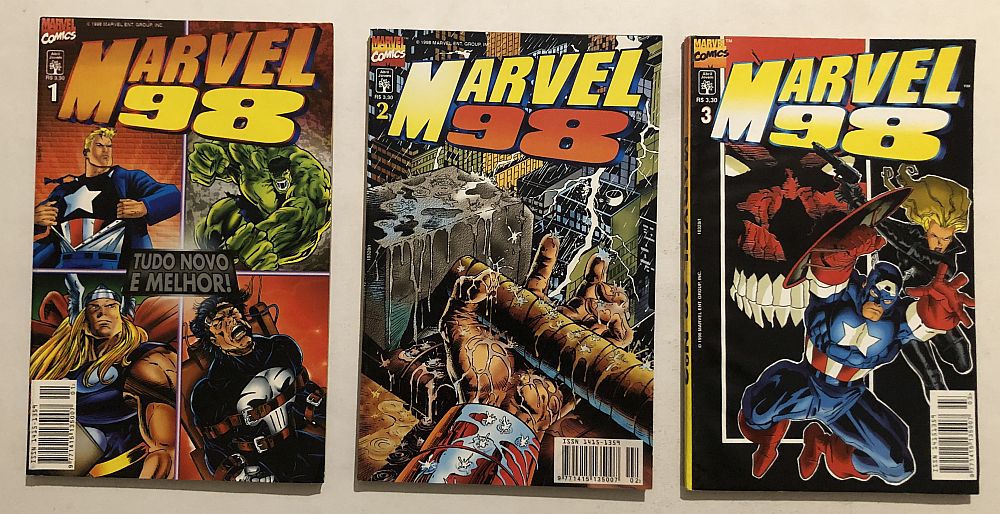 Marvel 98 - Completa - Ed. Abril 1998 - Imagem 2