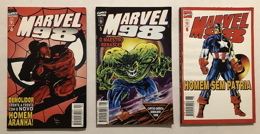 Marvel 98 - Completa - Ed. Abril 1998 - Imagem 4