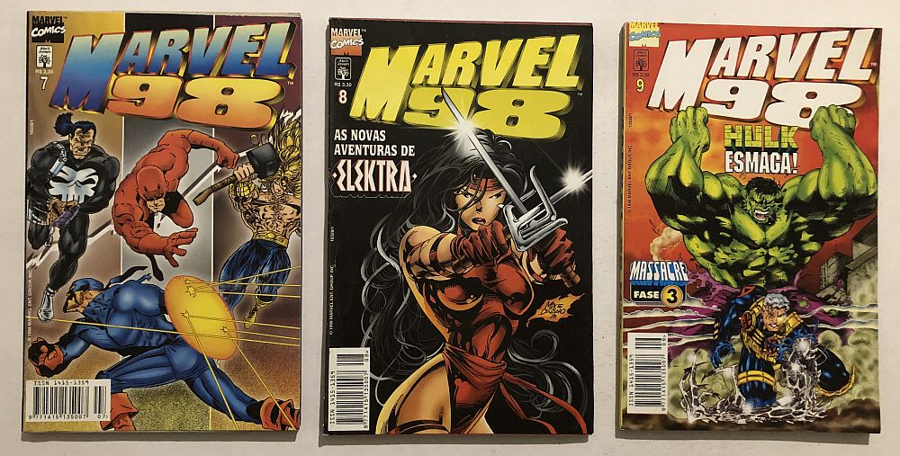 Marvel 98 - Completa - Ed. Abril 1998 - Imagem 6