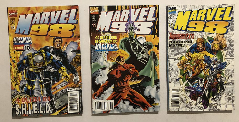 Marvel 98 - Completa - Ed. Abril 1998 - Imagem 8