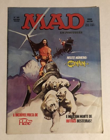 Revista MAD nº 102 - Ed. Vecchi 1982
