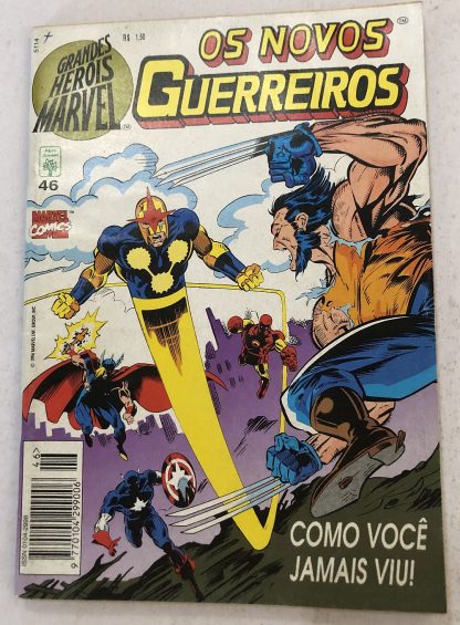 Grandes Heróis Marvel Nº 46 - Ed. Abril 1994