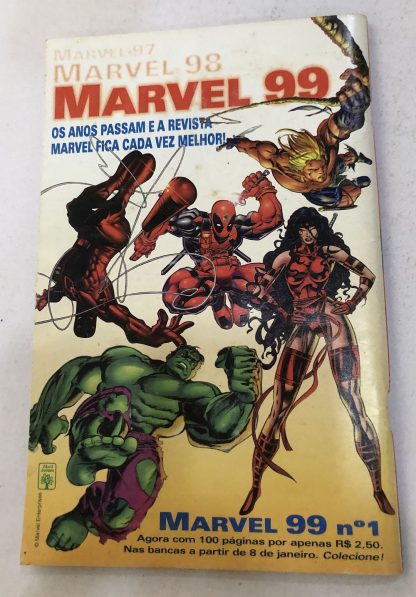 Grandes Heróis Marvel Nº 62 - Ed. Abril 1998 - Imagem 2