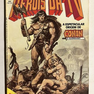 Heróis da TV nº 40 - Ed. Abril 1982 - Bom Estado