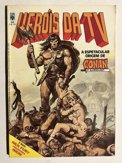 Heróis da TV nº 40 - Ed. Abril 1982 - Bom Estado