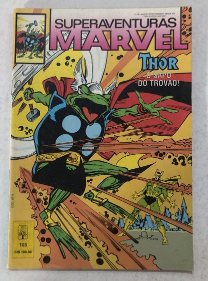 Superaventuras Marvel nº 103 - Ed. Abril 1991