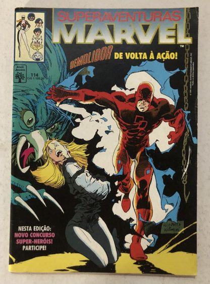 Superaventuras Marvel nº 114 - Ed. Abril 1991
