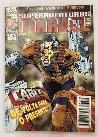 Superaventuras Marvel nº 168 - Ed. Abril 1996
