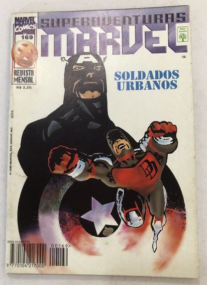 Superaventuras Marvel nº 169 - Ed. Abril 1996