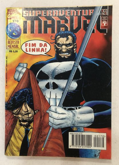 Superaventuras Marvel nº 170 - Ed. Abril 1996