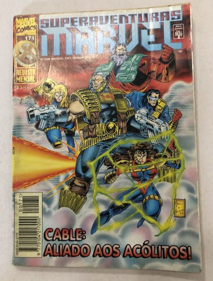 Superaventuras Marvel nº 171 - Ed. Abril 1996