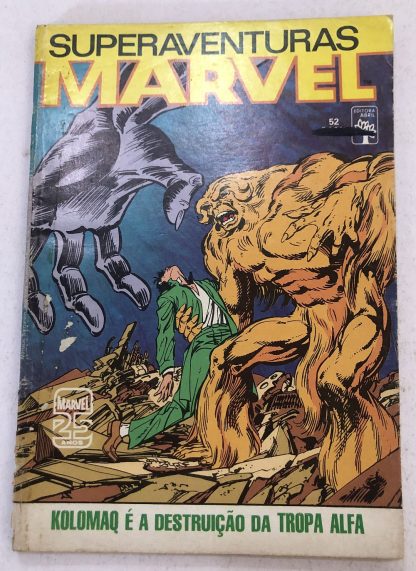 Superaventuras Marvel nº 52 - Ed. Abril 1986