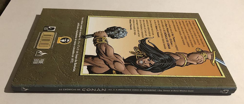 As CRÔNICAS DE CONAN vol 3 2019 Ed. Mythos - Imagem 3