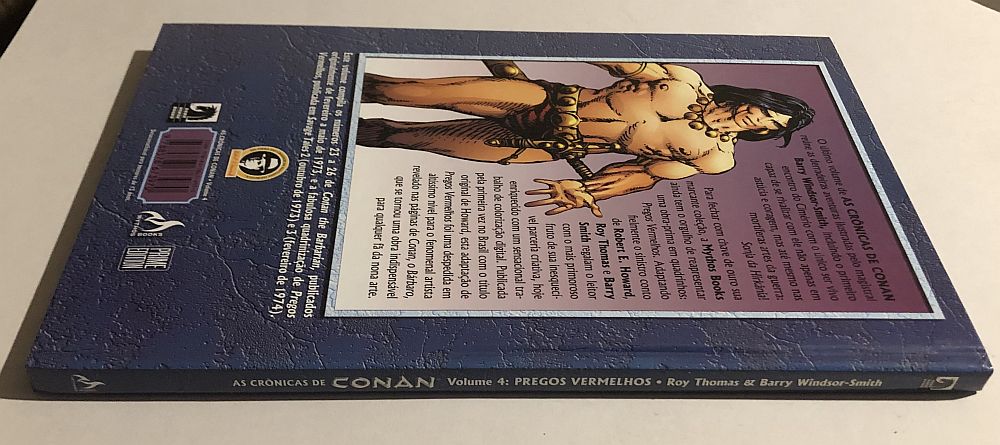 As CRÔNICAS DE CONAN vol 4 2019 Ed. Mythos - Imagem 3