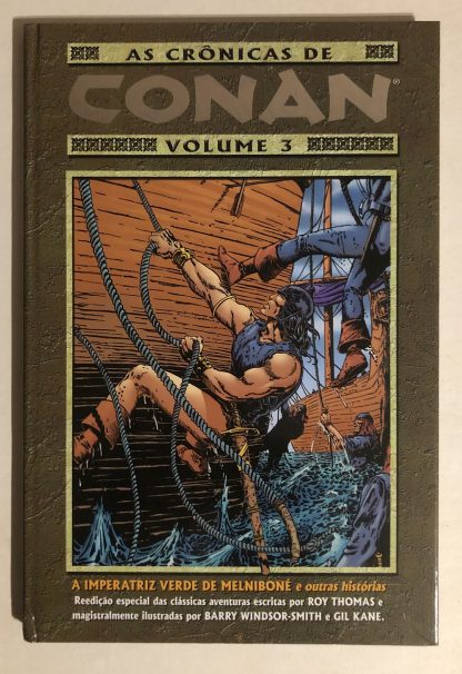 As CRÔNICAS DE CONAN vol 3 2019 Ed. Mythos