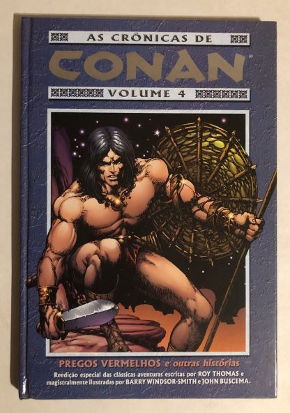 As CRÔNICAS DE CONAN vol 4 2019 Ed. Mythos