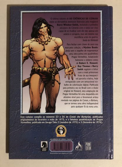 As CRÔNICAS DE CONAN vol 4 2019 Ed. Mythos - Imagem 2