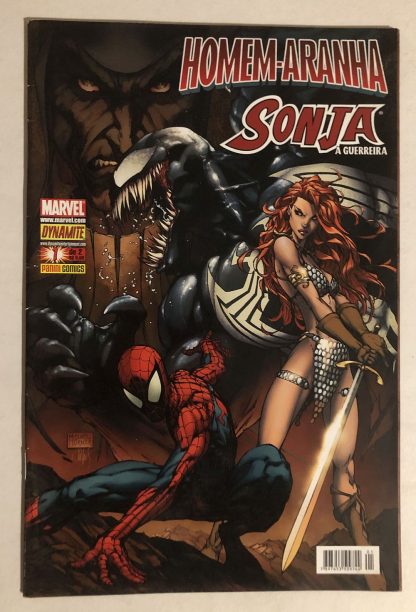 Homem-Aranha & Sonja - parte 1 - Ed. Panini 2008