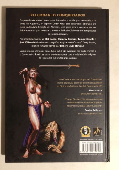 REI CONAN vol 4 O Conquistador 2019 Ed. Mythos - Imagem 2
