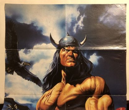 Conan O Bárbaro Revista Poster Nº 2 Ed Abril 1993 - Imagem 7