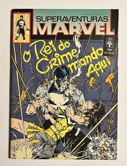 Superaventuras Marvel nº 102 - Ed. Abril 1990