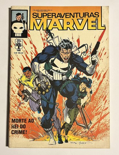 Superaventuras Marvel nº 105 - Ed. Abril 1991