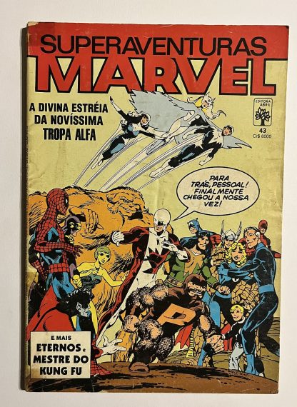 Superaventuras Marvel nº 43 - Ed. Abril 1986