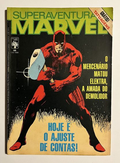 Superaventuras Marvel nº 44 - Ed. Abril 1986