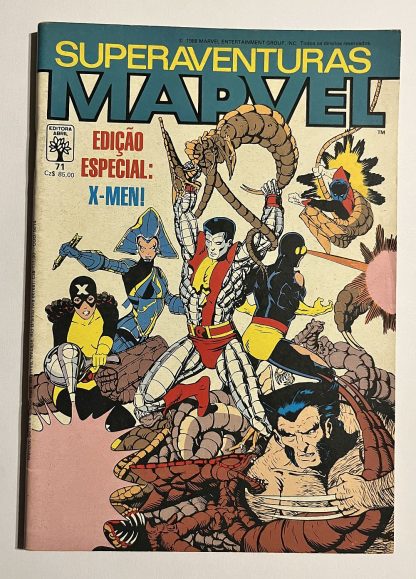 Superaventuras Marvel nº 71 - Ed. Abril 1988