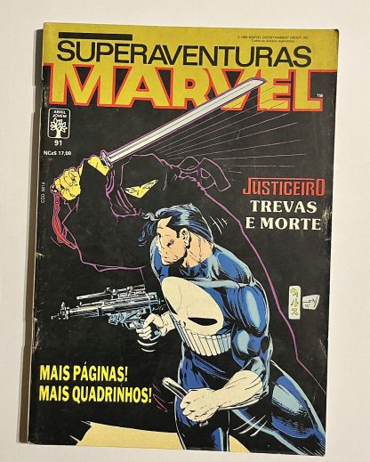 Superaventuras Marvel nº 91 - Ed. Abril 1990