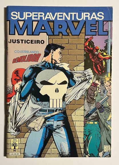 Superaventuras Marvel nº 96 - Ed. Abril 1990