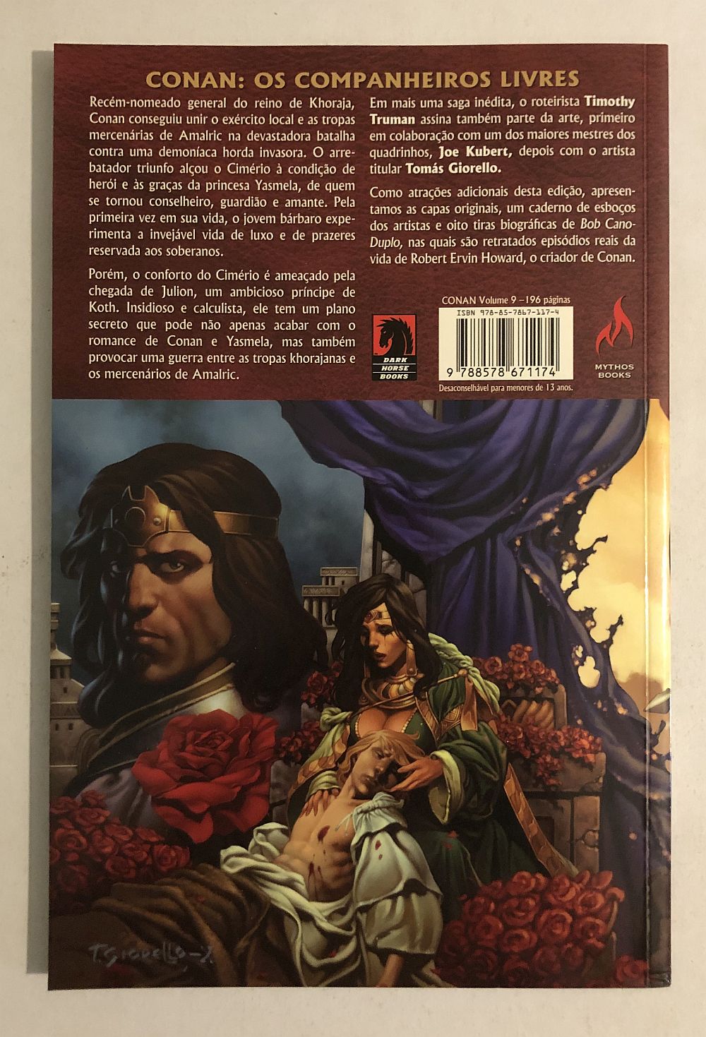 Conan Companheiros Livres 2013 Ed. Mythos - Imagem 2