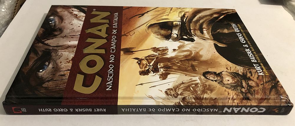 Conan Nascido em Campo de Batalha 2014 Ed. Mythos - Imagem 3