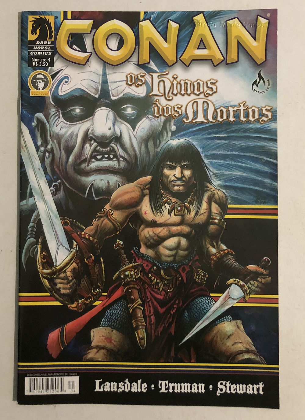 Conan Hinos dos Mortos nº 4 2006 Ed. Mythos