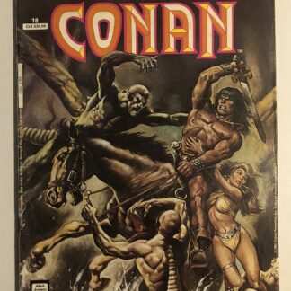 Espada Selvagem de Conan Nº 18 - Reedição - Ed. Abril