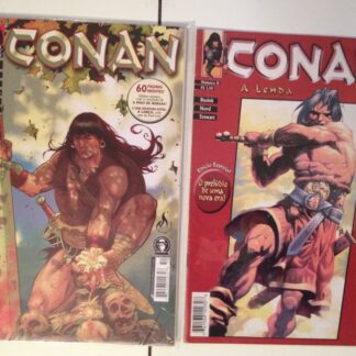 Conan O Cimério Mythos - Coleção Completa 0-50 - Ótimo Estado!