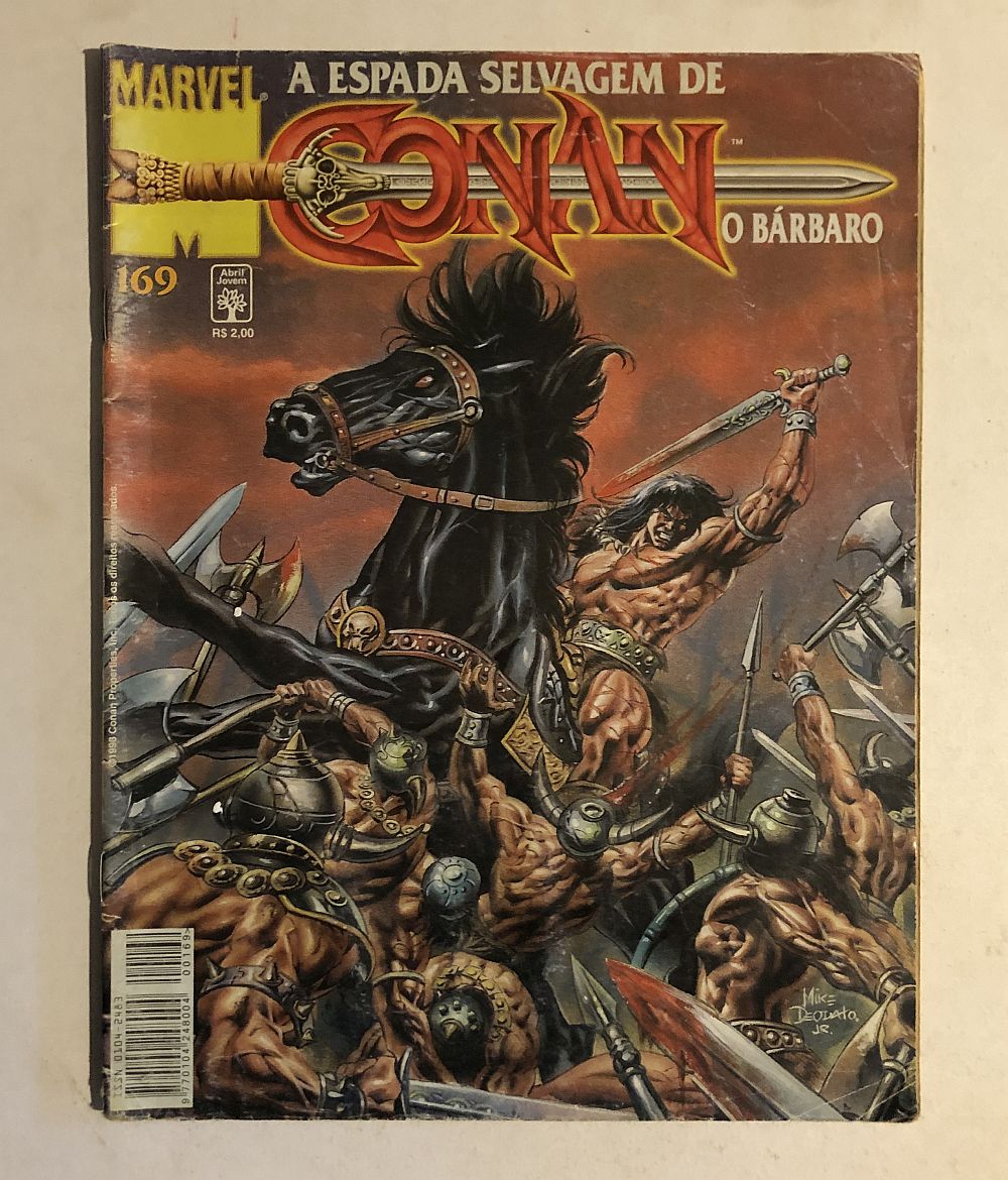 Espada Selvagem de Conan Nº 169 - Ed. Abril