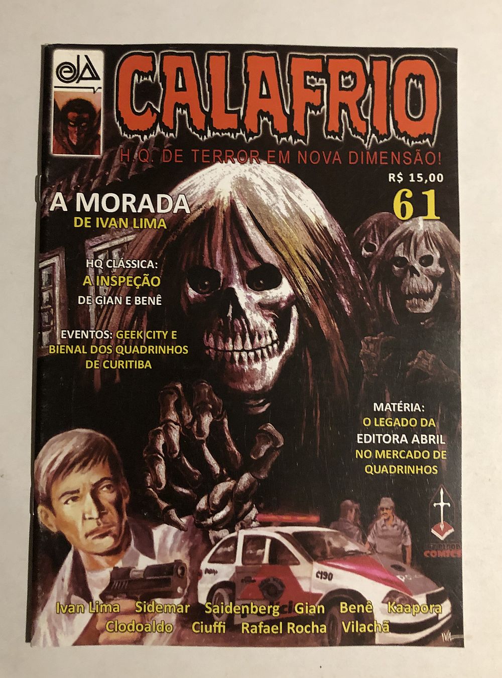 Calafrio nº 61 - 2018 Ed. InkBlood Comics