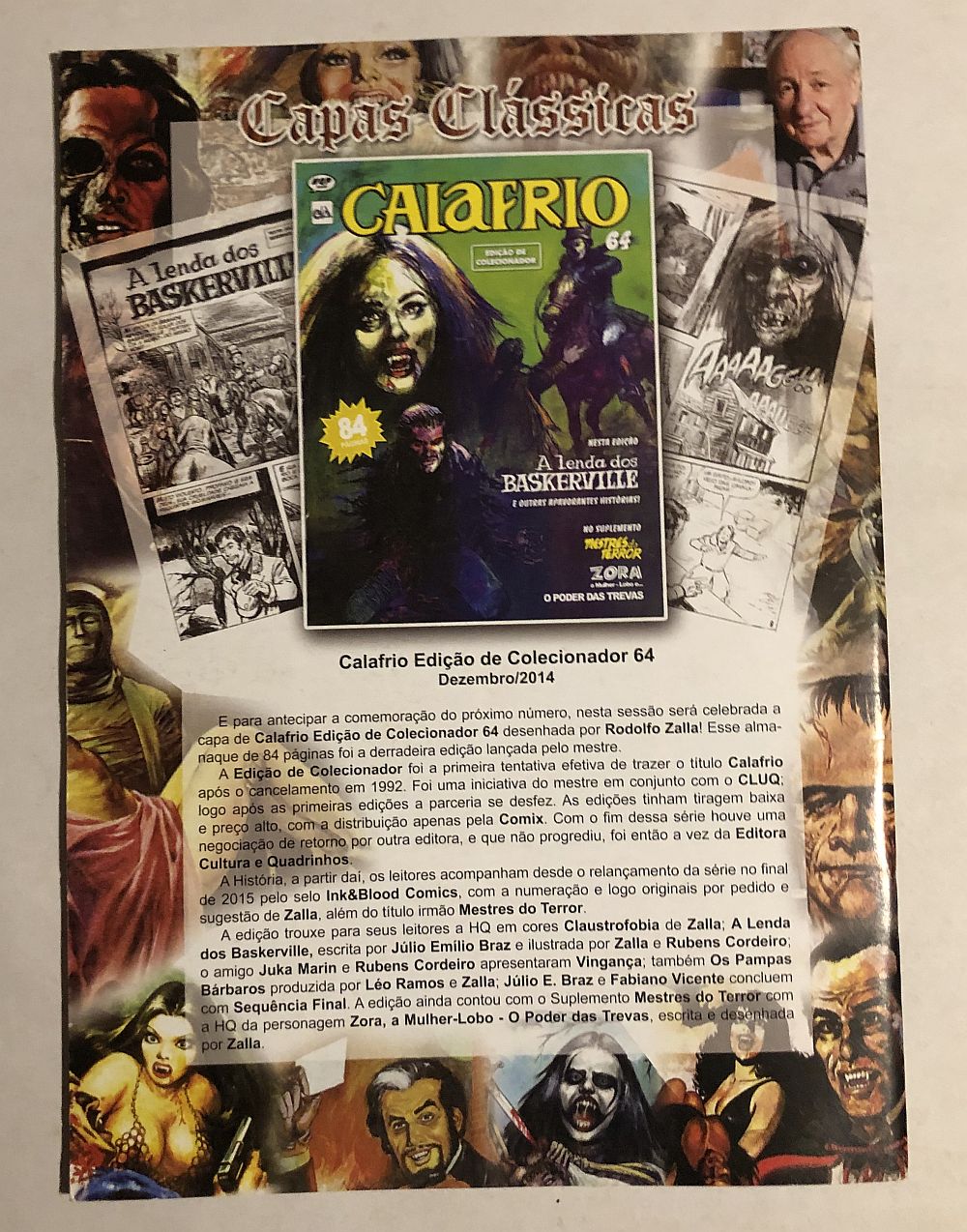 Calafrio nº 64 - 2019 Ed. InkBlood Comics - Imagem 2