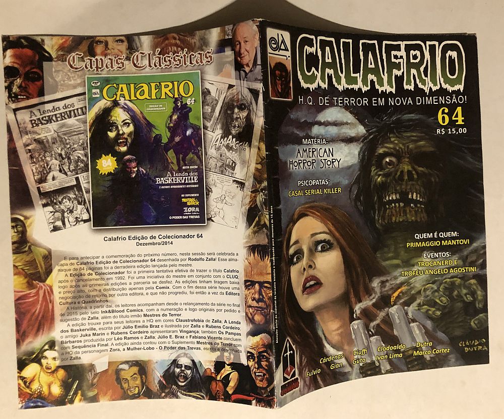 Calafrio nº 64 - 2019 Ed. InkBlood Comics - Imagem 4