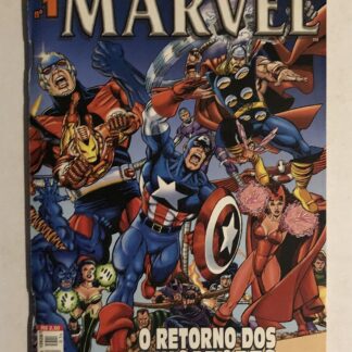 Grandes Heróis Marvel 2ª Serie Nº 1 - Ed. Abril 2000