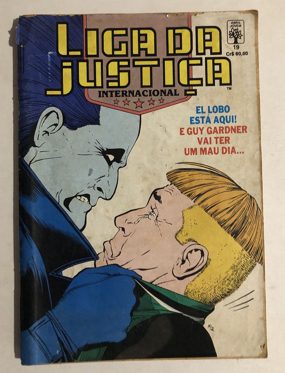 Liga da Justiça 1ª Série nº 19 - Ed. Abril 1990
