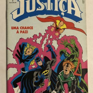 Liga da Justiça 1ª Série nº 2 - Ed. Abril 1989