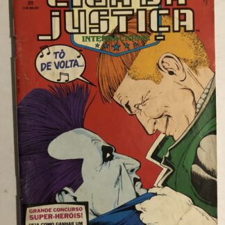Liga da Justiça 1ª Série nº 20 - Ed. Abril 1990
