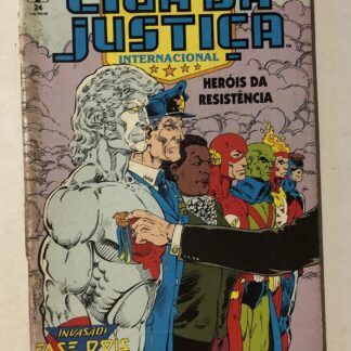 Liga da Justiça 1ª Série nº 24 - Ed. Abril 1990