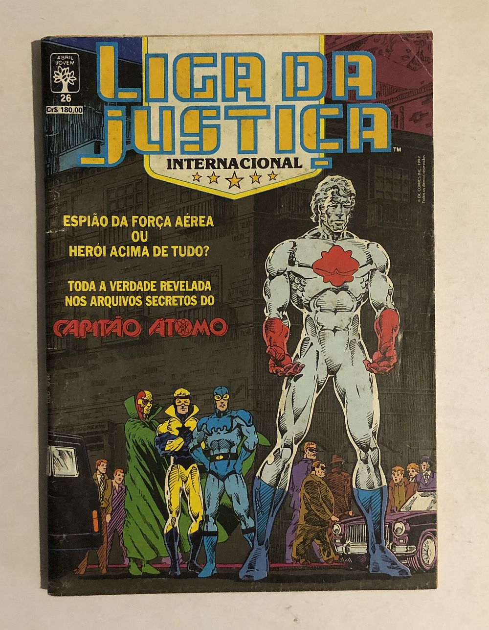 Liga da Justiça 1ª Série nº 26 - Ed. Abril 1991