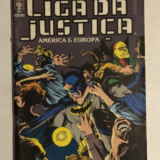 Liga da Justiça 1ª Série nº 33 - Ed. Abril 1991